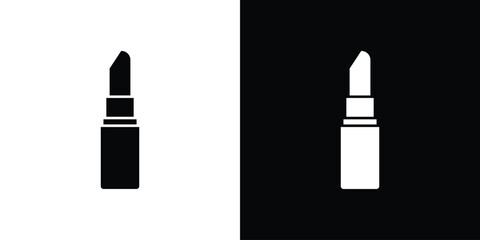 Lipstick icon Pixel perfect vector graphics. Symbol, logo illustration.