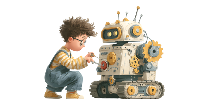 Cartoon vector of a cheerful boy showcasing different moods, poses, and daily life scenes, designed for digital art, UI mockups, and web platforms. High-quality flat vector illustration with customiza