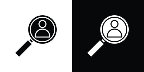 Hiring icon Pixel perfect vector graphics. Symbol, logo illustration.