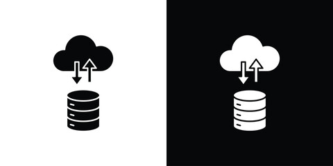 Data collection icon Pixel perfect vector graphics. Symbol, logo illustration.
