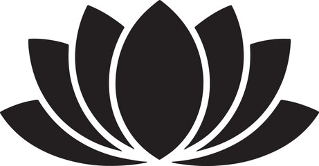 lotus flower icon silhouette line art illustration design stock photos royalty free image premium quality