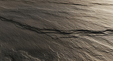 Dark Brown Marble with Rust-Colored Linear Veins"