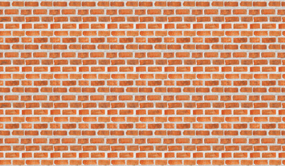 high resolution brick wall made of old red brick