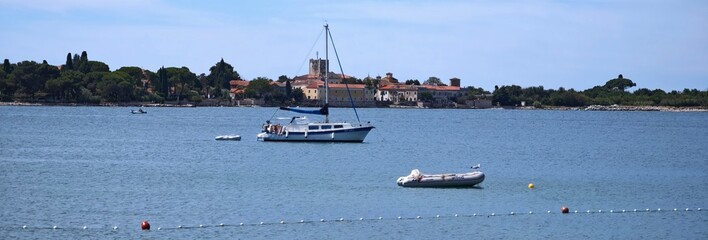 boats on the lake