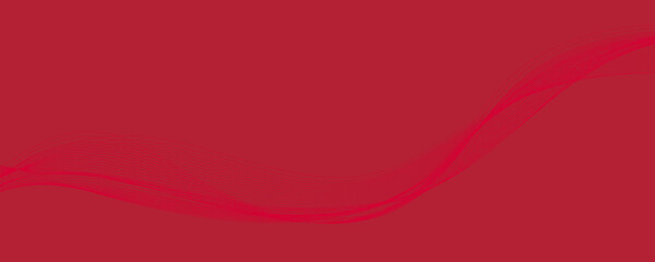 Abstract Red Wave Lines
