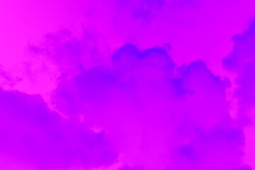 A vibrant and colorful abstract sky with fantasy clouds. A dreamy, surreal background texture for creative design projects.