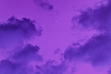 A vibrant and colorful abstract sky with fantasy clouds. A dreamy, surreal background texture for creative design projects.