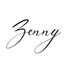 Elegant Cursive Line Art Text for Branding