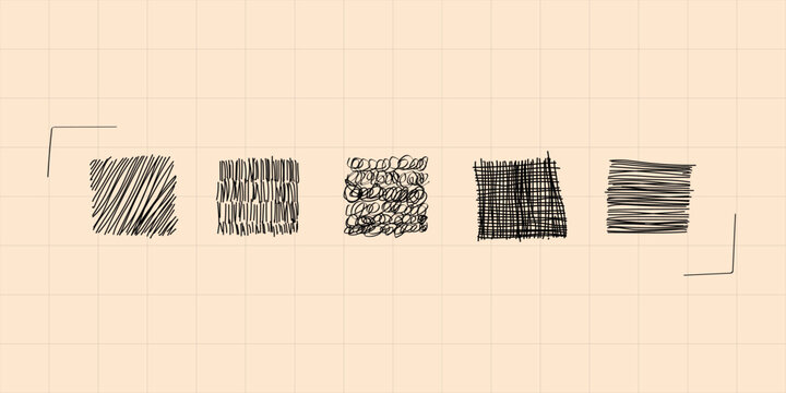 Hand Drawn Texture Patterns Collection 