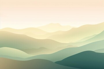 landscape with mountains