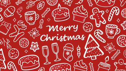 christmas seamless background