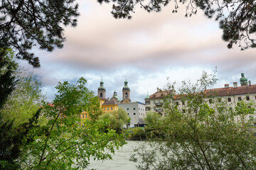 panoramic view of Innsbruck, Austria