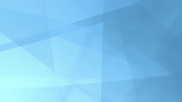 Serene blue abstract design with overlapping transparent shapes and subtle gradients