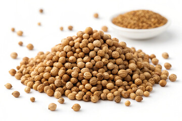 Aromatic Coriander Seeds Texture