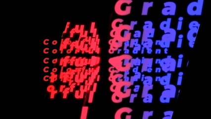 Colorful Gradient Text