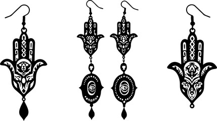 Hamsa Hand Symbol Variations