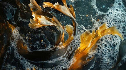 Seaweed contains various substances such as vitamins, minerals, fiber, high protein, and can maintain heart health.