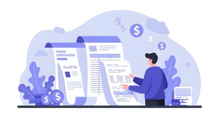Experienced Accountant Preparing Payroll With Spreadsheets And Pay Stubs In Modern Office, Managing Employee Salaries, Ensuring Accurate Payments, And Streamlining Payroll Processing For Business Succ