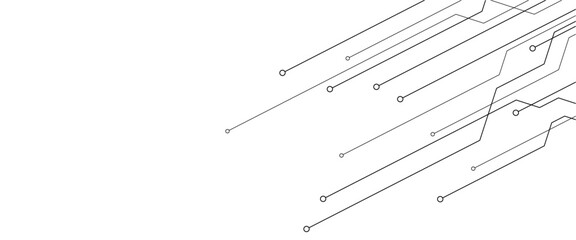 abstract technology background .circuit board electronics digital technology banner blue