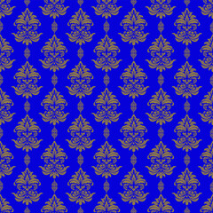 Classic Damask Seamless
Pattern - Vector Illustration for Elegant Textile
Design,Damask,Jacquard loom, Brocade, Satin weave,ethnic, geometric, textile, fabric, motif, retro