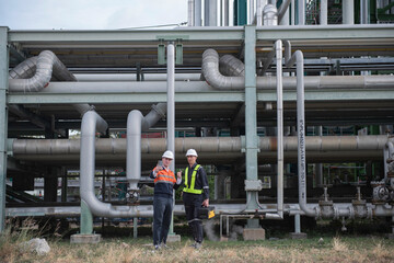 Team service to be worker visual inspection outside control room valve and pipeline power plants.	