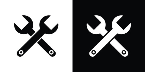 Repair tools icon design. vector graphics in flat.