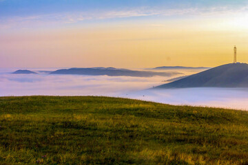 Karamurun-tau is a picturesque mountain range of the Orenburg region.