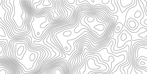 Topographic map pattern background vector. Abstract mountain terrain map background with abstract shape line texture. Design illustration for wall art, fabric, packaging, web, banner, wallpaper.