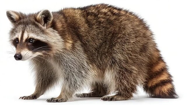 Raccoon in Profile