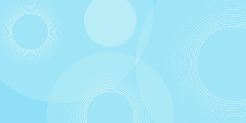 Art & IllustrationModern abstract background, blue white gradations, circle effect,shape memphis, trendy , vector ,eps 10