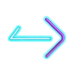 Obraz premium 3d blue arrow