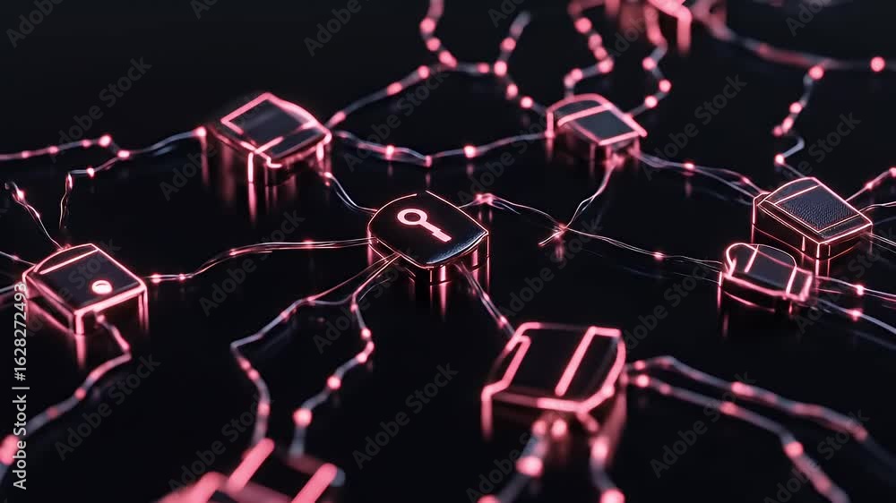 Aufkleber digital key network secure data access