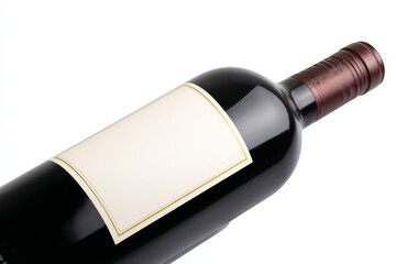 Fototapeta premium a bottle of wine with a label on it