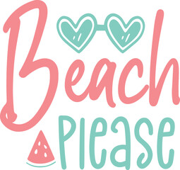 beach please