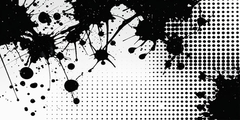 Abstract design with white grunge texture and High-resolution distressed surface details, semi-random dust speckles, scratches, noise, and subtle crosshatch patterns, including halftone texture.