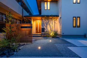 オシャレな庭｜エクステリア｜外構｜新築戸建て住宅