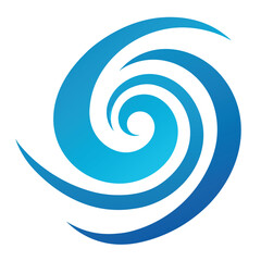 Vector illustration of hypnotic circular whirlpool