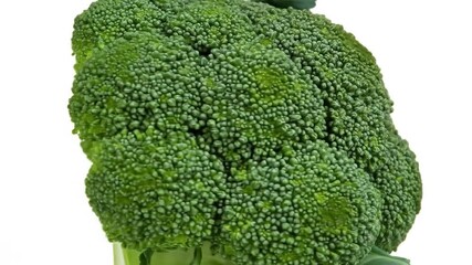 Close-up of fresh cut broccoli – healthy green vegetable with natural texture and detail - Powered by Adobe