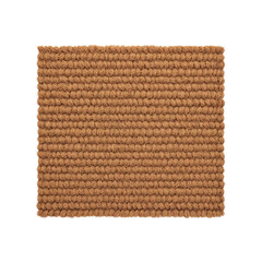 Natural coconut coir fiber mat texture