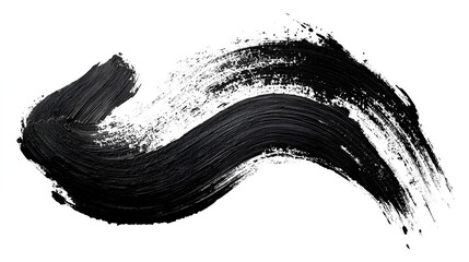 brush stroke isolated on white background Stock Illustration