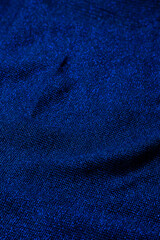 Deep Blue Sparkle Fabric Texture: Elegant Knit Background for Design Projects