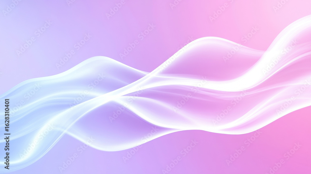 Poster abstract background with flowing waves. blurred light effect. modern energy concept for presentation