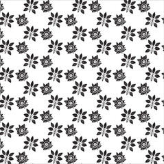 Creative new seamless pattern by shapes