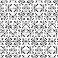 Creative new seamless pattern by shapes
