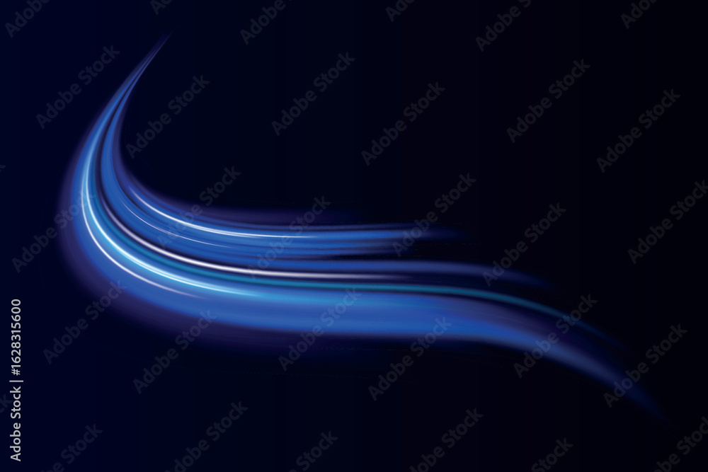 Poster speed connection vector background. vector swirl trail effect. abstract vector fire circles, sparkli
