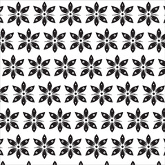 Creative new seamless pattern by shapes