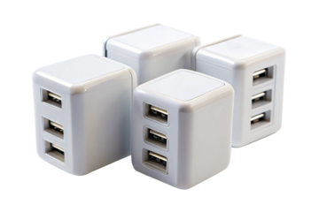 electrical outlet isolated on white