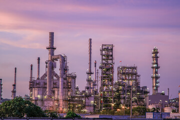Oil and Gas Industrial zone,The equipment of oil refining,Close-up of industrial pipelines of an...