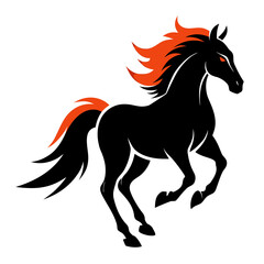 Running Horse Vector
