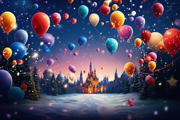 New Year Celebration background